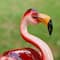 Glitzhome® 35.25" Metal Standing Flamingo Garden Statue with Stakes